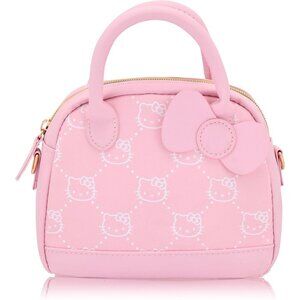 Girl's Hello Kitty Mini Purse Women Crossbody Shoulder Handbag Leather Pink